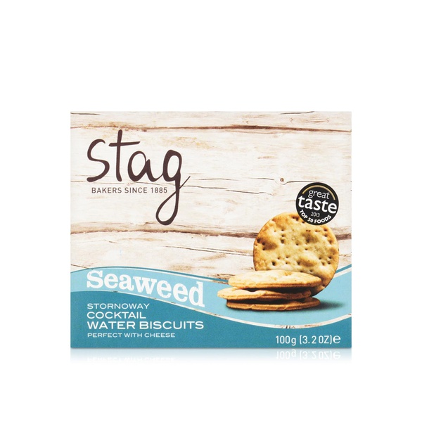 Stag Stornoway Seaweed Cocktail Water Biscuits 100g