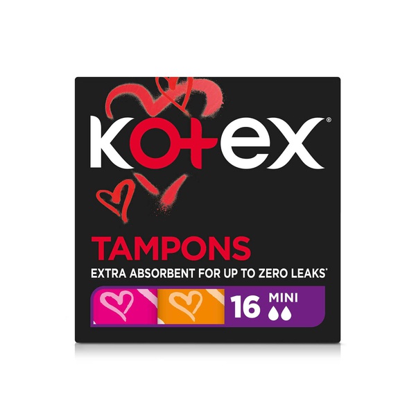 Kotex Mini Tampons 16s