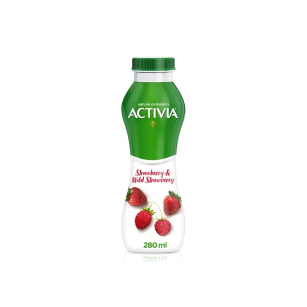 Activia Strawberry and Wild Strawberry Yoghurt Drink 280ml