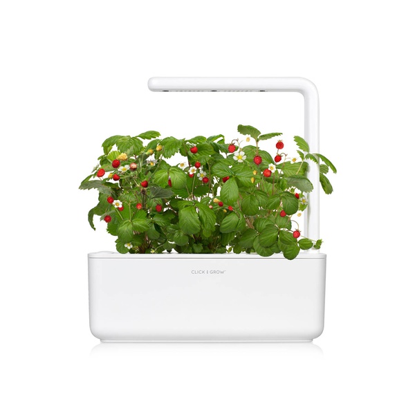 Click & Grow Indoor Smart Garden 3 Pots White