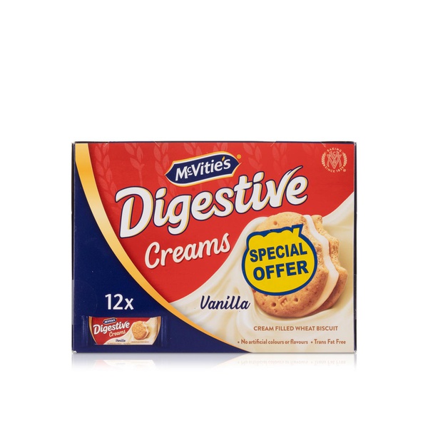 McVitie's Vanilla Digestive Creams x 12