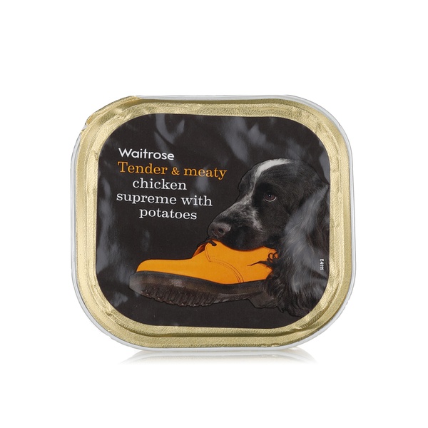 اشتري Waitrose chicken supreme with potatoes dog food 300g في الامارات