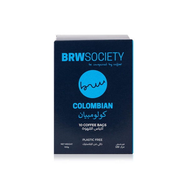 Brw Society Colombian Coffee Bags 100g
