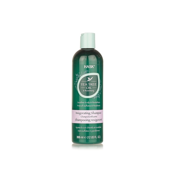 Hask Tea Tree Oil & Rosemary Invigorating Shampoo 355ml