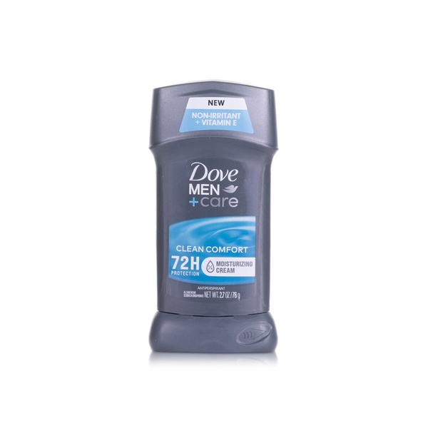 اشتري Dove men care clean comfort 72 hour antiperspirant stick 76g في الامارات