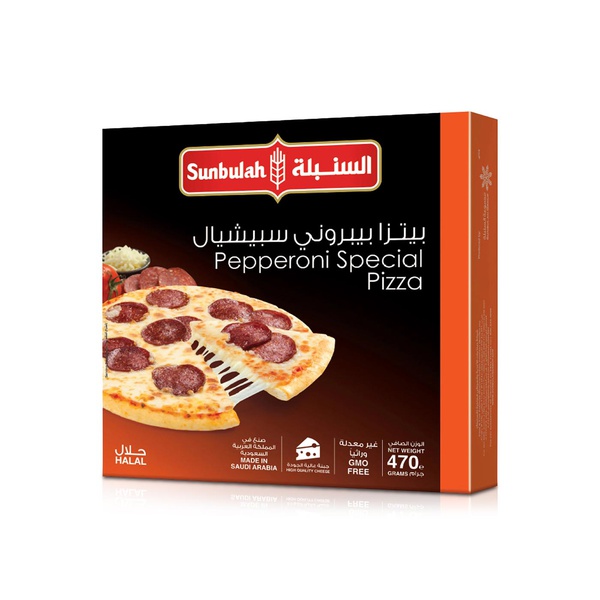 Sunbulah Frozen Pepperoni Special Pizza 470g