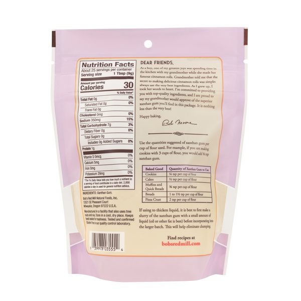 Bob's Red Mill Gluten-Free Xanthan Gum 227g