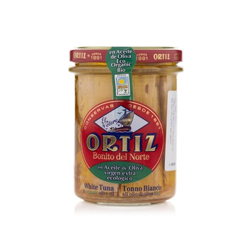 Ortiz White Tuna in Organic Olive Oil 220g