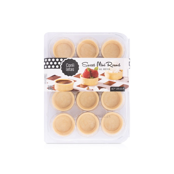 Confiletas Mini Round Tartlets 69g
