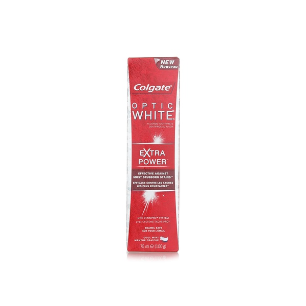 Colgate Optic White Extra Power Toothpaste 75ml