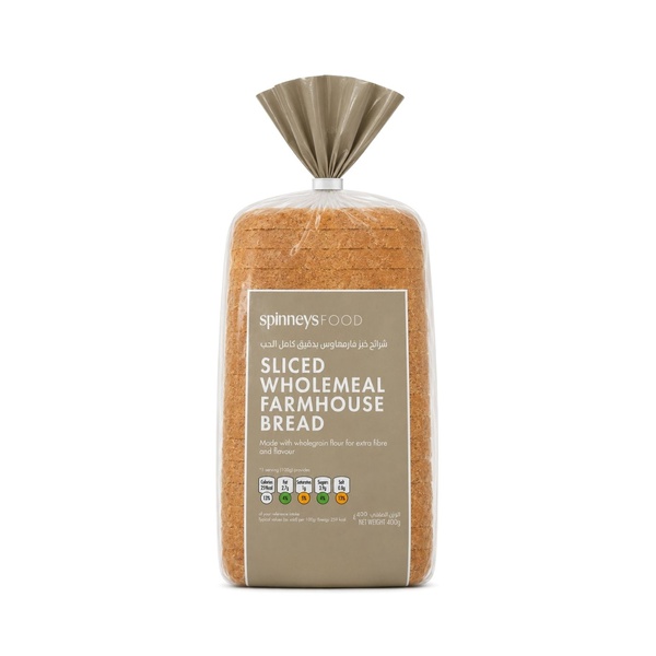 Spinneysfood Wholemeal Farmhouse Bread 400g