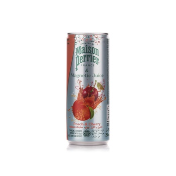 Maison Perrier Magnetic Juice Peach and Cherry Slim Can 250ml
