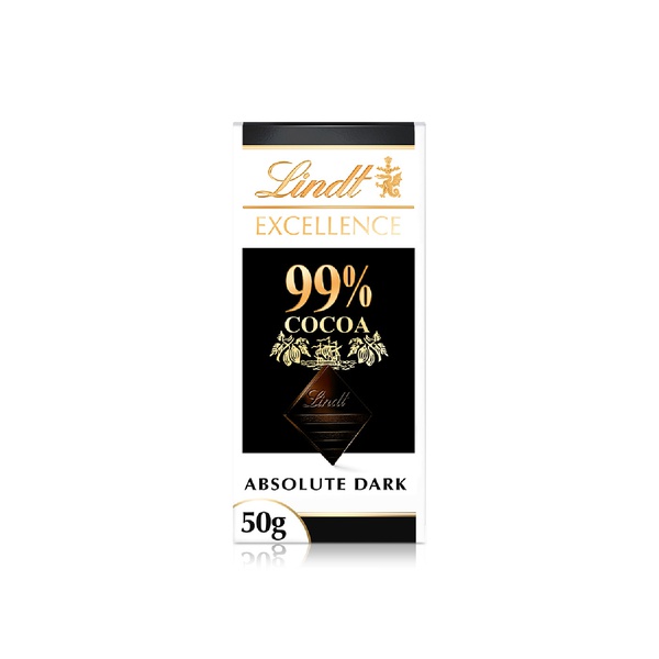 Lindt 99% Excellence Dark Chocolate 50g