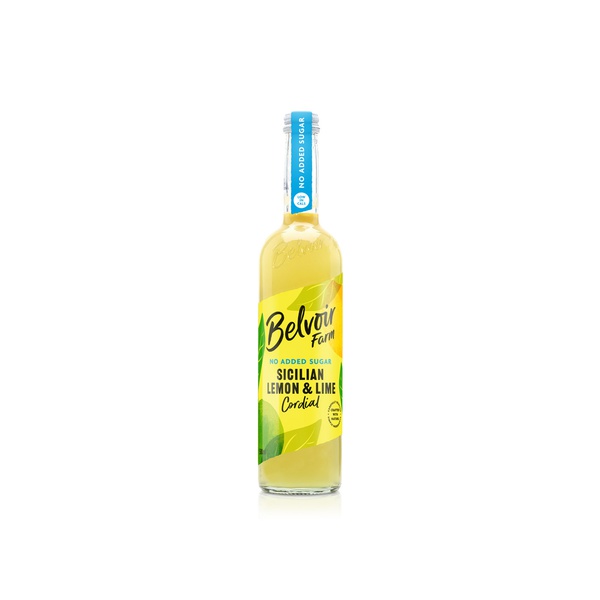 Belvoir No Added Sugar Sicilian Lemon and Lime 500ml