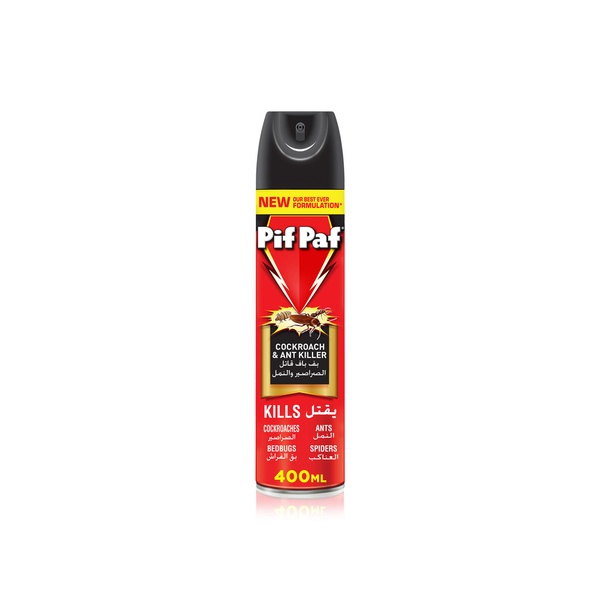 Buy Pif Paf cockroach and ant killer 400ml in UAE