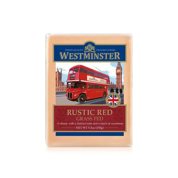 Westminster Grass Fed Rustic Red Cheddar Cheese 150g