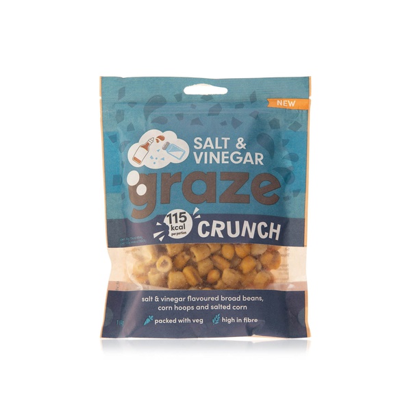 Graze Salt and Vinegar Crunch Sharing Bag 104g