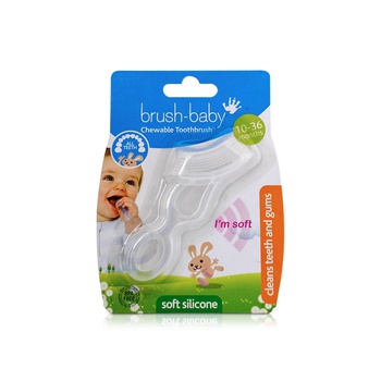 Brush-Baby Chewable Toothbrush and Teether (10-36 Months)