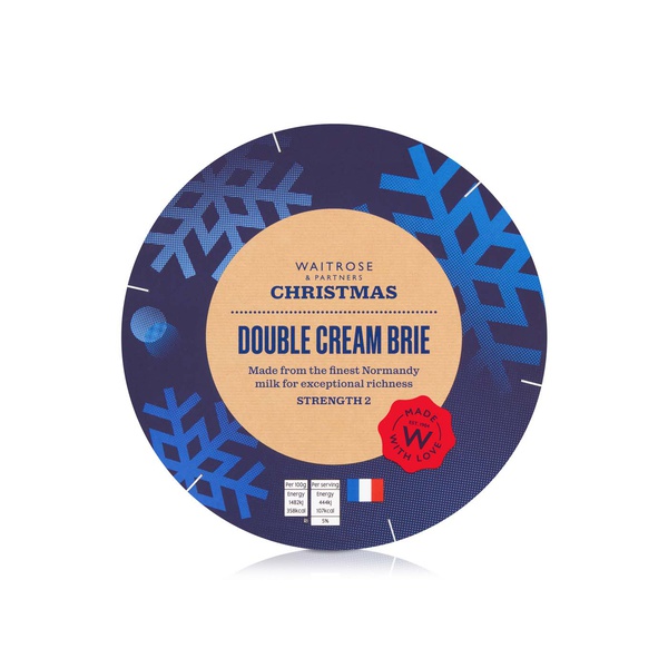 Waitrose Double Cream Brie 500g