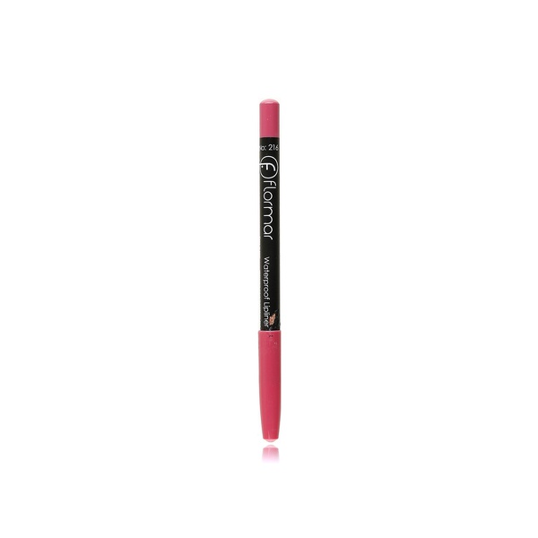 اشتري Flormar waterproof lipliner pencil 216 soft pink في الامارات