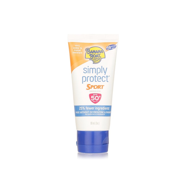 Banana Boat Simply Protect sport sunscreen lotion SPF50 90ml price in