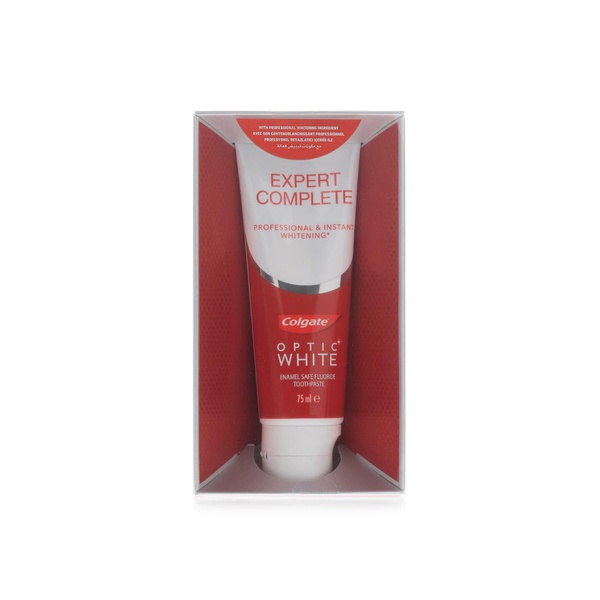 Colgate optic white expert complete teeth whitening toothpaste 75ml