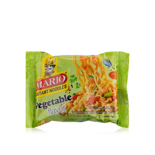 Mario Instant Vegetable Noodles 70g Spinneys Uae 3679