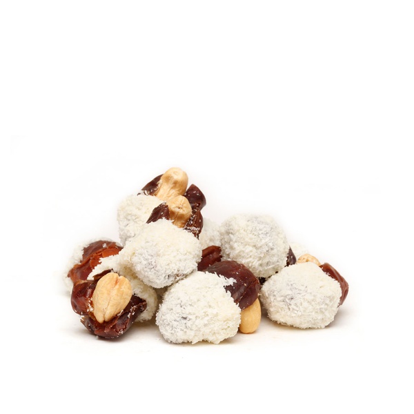 Assorted Coated Dates Cocoa Powder