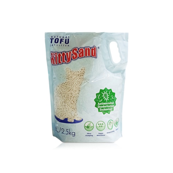 اشتري Kitty Sand natural tofu cat litter 2.5kg في الامارات