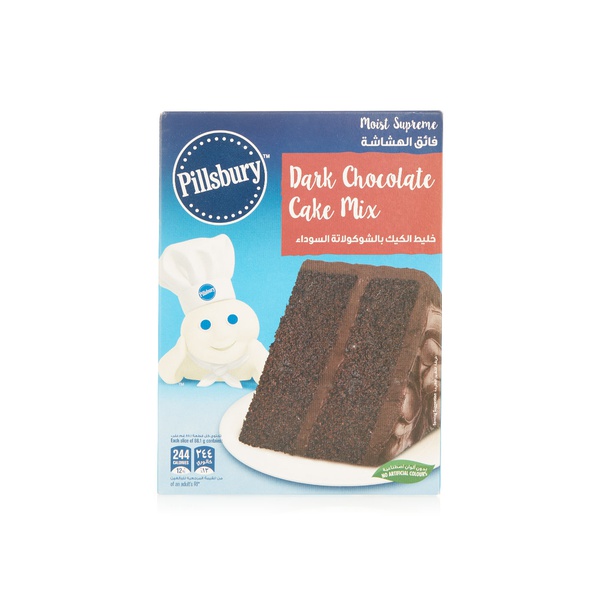 Pillsbury Moist Supreme Dark Chocolate Cake Mix 485g Spinneys Uae 