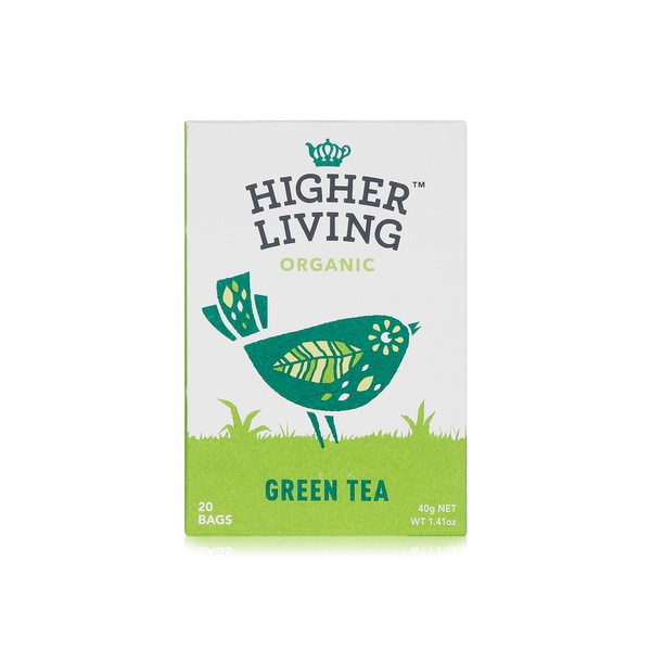 Higher Living Organic Green Tea Bags x 20
