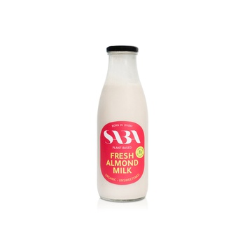 Saba Plant Based Fresh Almond Milk 750ml