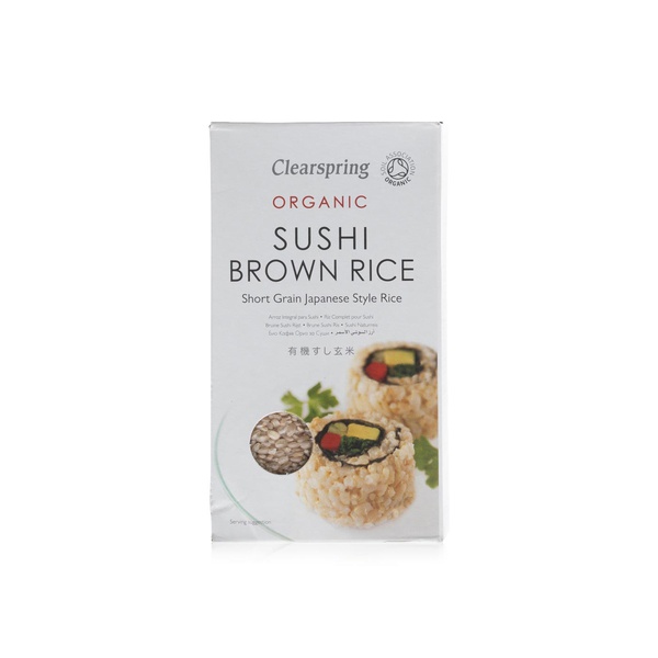 Clearspring Organic Sushi Brown Rice 500g