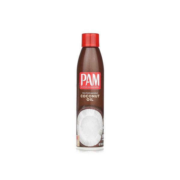 Buy Pam no stick coconut oil spray 141g in UAE