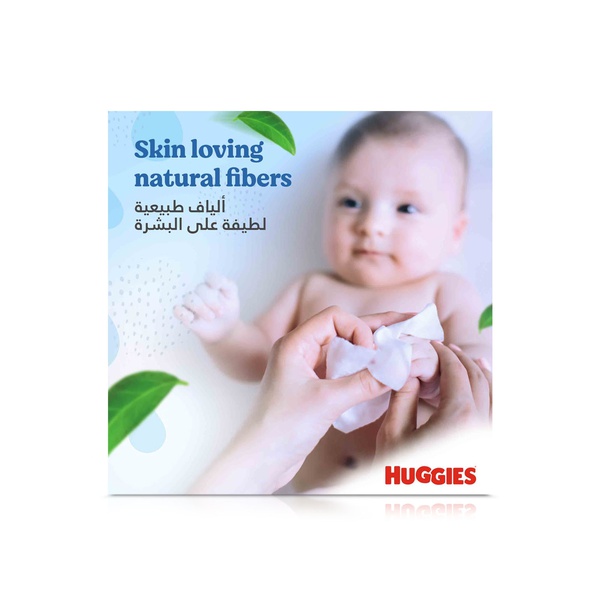 Huggies Pure Baby Cleansing Wipes 56s