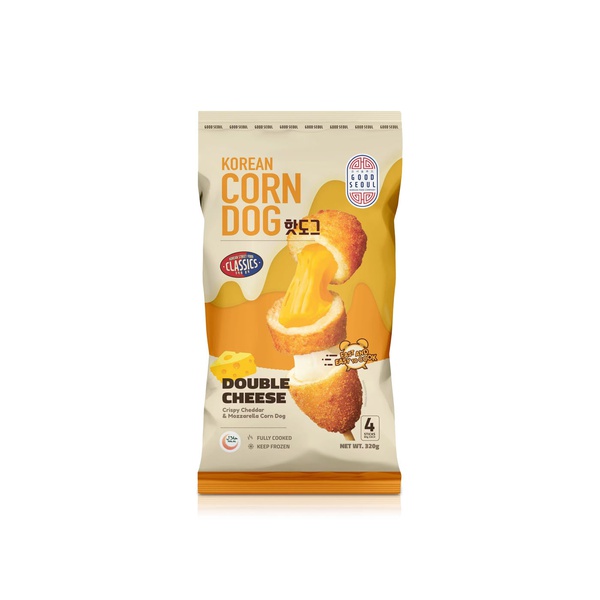 Good Seoul Frozen Double Cheese Corndog 320g