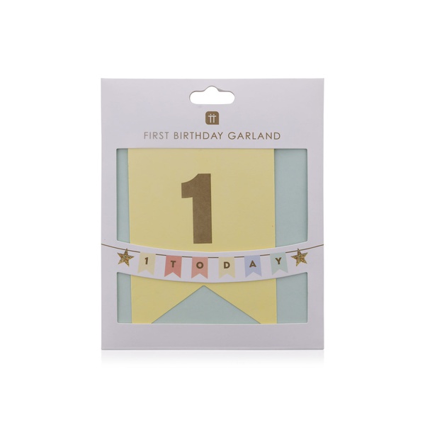 Talking Tables We Heart Birthdays 1 Today Garland