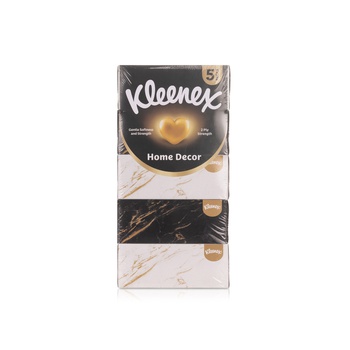 Kleenex Home Decor Facial Tissue - Pack of 5 Boxes, 170 Sheets x 2 Ply