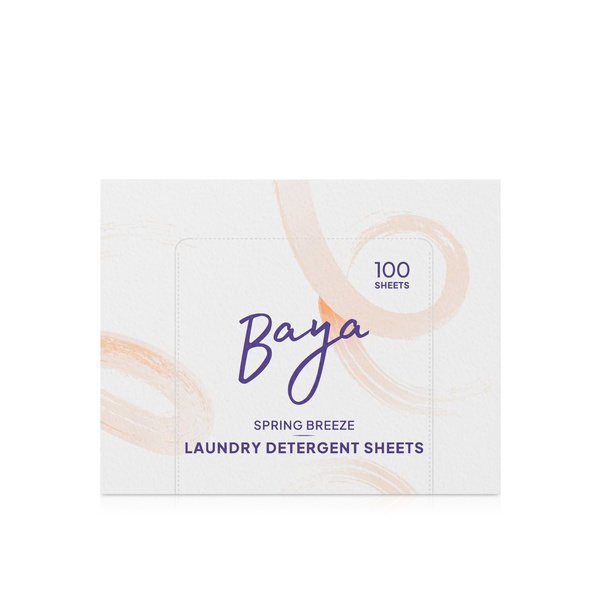 Baya Laundry Detergent Sheets Spring Breeze x 100