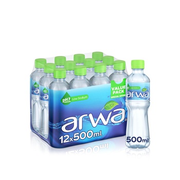 Arwa Drinking Water 500ml x 12