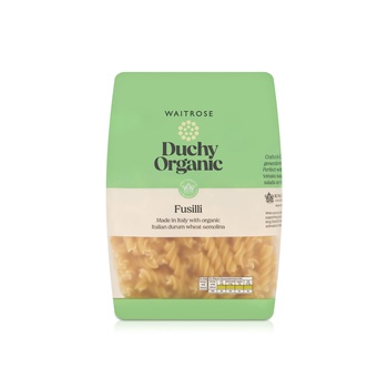 Waitrose Duchy Organic Fusili 500g