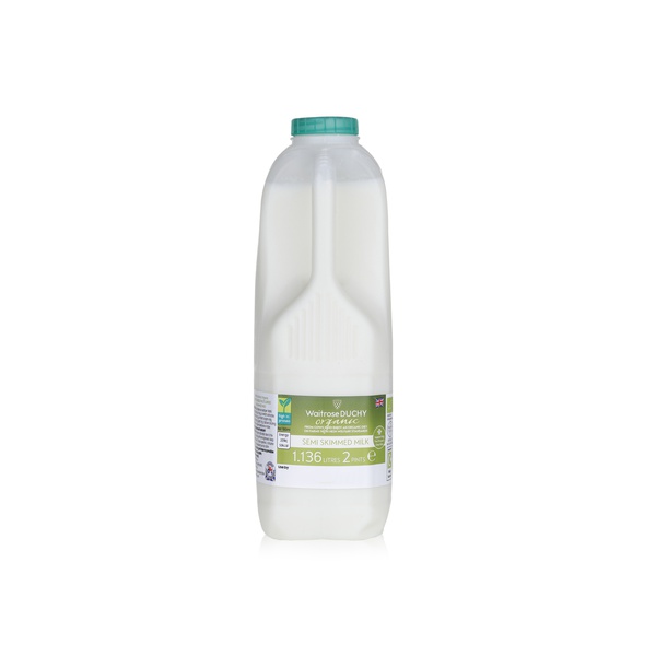 Waitrose Duchy Semi-Skimmed Milk 1 litre