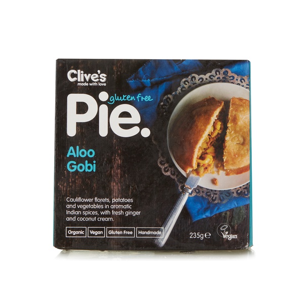Buy Clives organic aloo gobi pie 235g in UAE