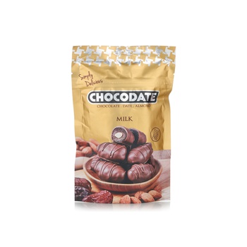 Chocodate Milk Chocolate Dates with Almonds 100g