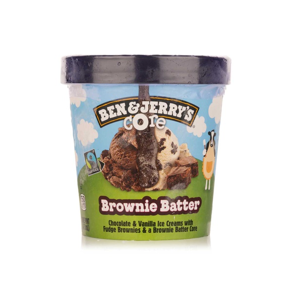 Ben & Jerry's Brownie Batter Core Ice Cream 473Ml