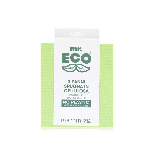 Martinispa Mr. Eco Cellulose Sponge Cloths x 3