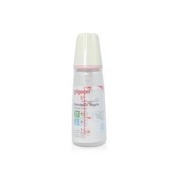 Pigeon Peristaltic Nipple Plastic Feeding Bottle 200ml
