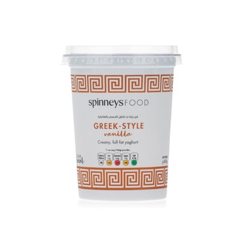 Spinneysfood Greek-Style Vanilla Yoghurt 450g