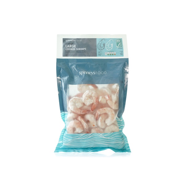 Buy Spinneysfood Large Cooked Shrimps 500g in UAE