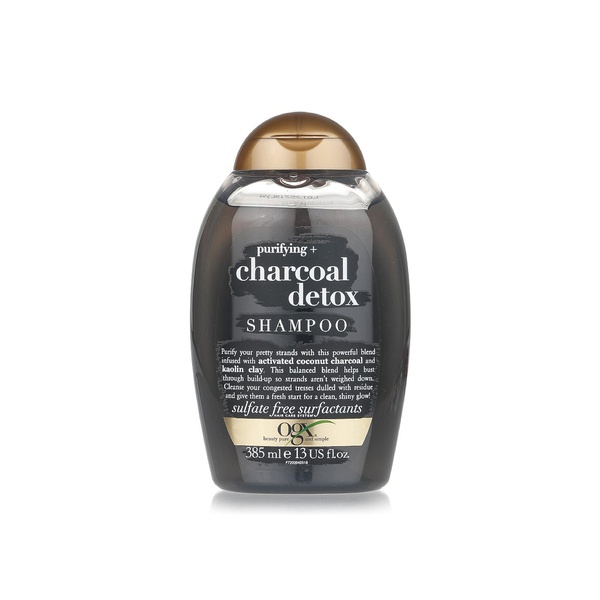 Ogx Purifying + Charcoal Detox Shampoo 385ml